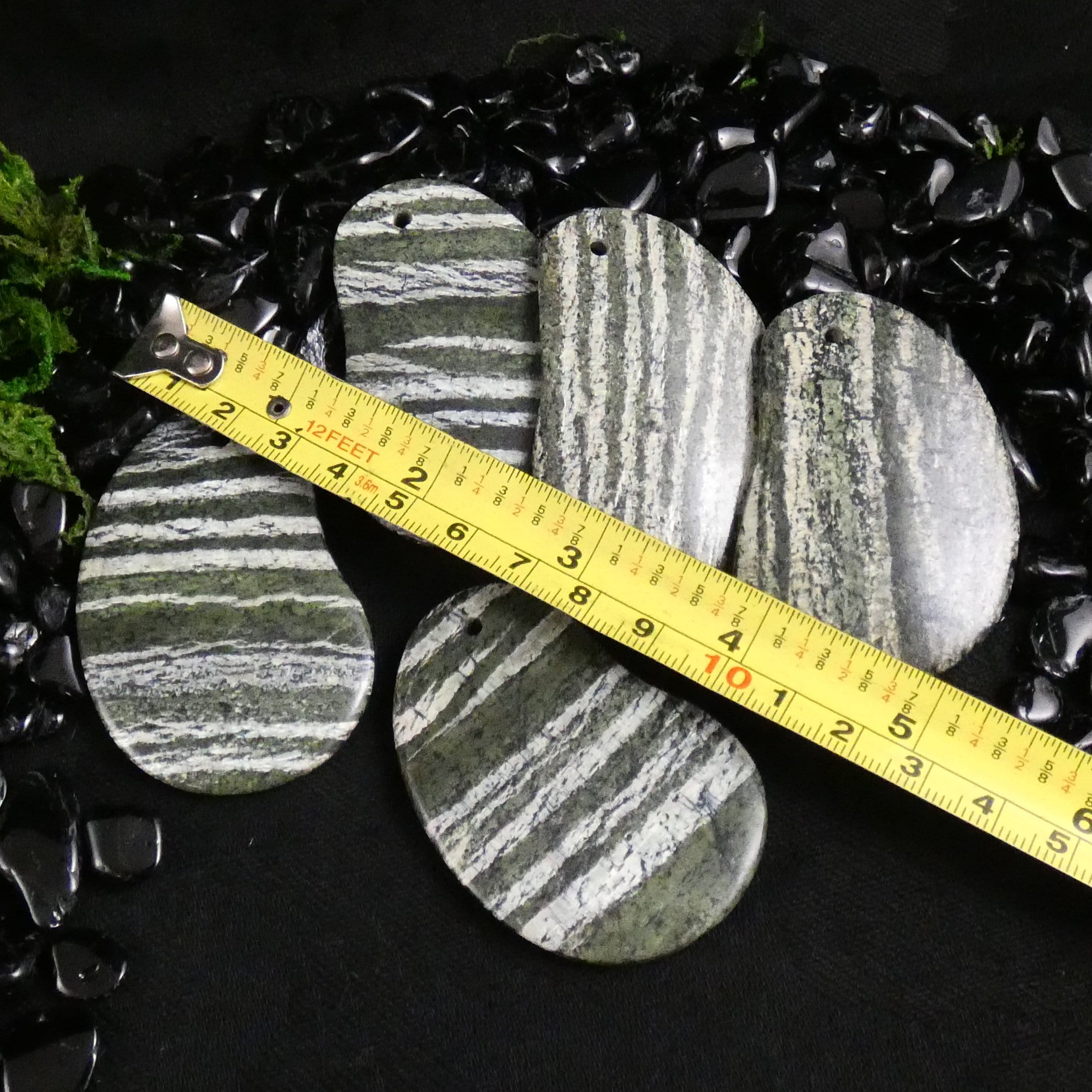 Natural Chrysotile Serpentine Pendant Necklace - Handmade Gemstone Jewelry for Women - Perfect for Boho Style, Spiritual Healing & Everyday Wear