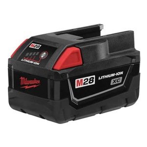 Milwaukee 48-11-2830 28V XC High Capacity Lithium-Ion Battery for Power Tools - Compatible with M18 Cordless Drills, Saws & Outdoor Equipment