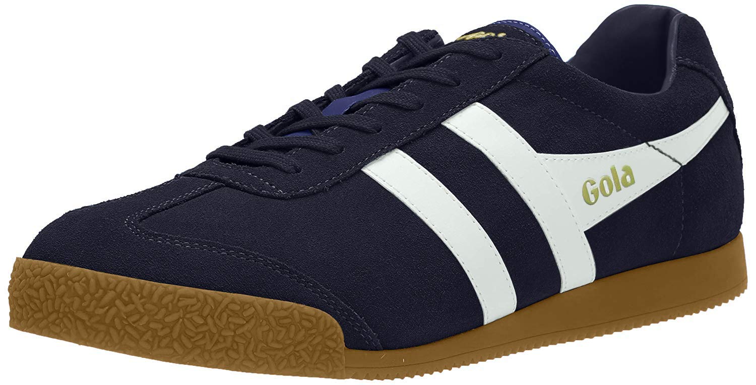 Gola Classics Men's Harrier Trainer Sneakers - Vintage Style Casual Shoes for Walking, Running & Everyday Wear