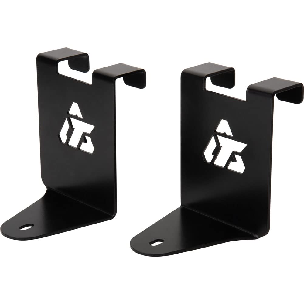 Polaris RZR XP 1000 Dynamix Edition 2019 Cooler Mount Brackets - Heavy Duty Black Powder Coated TUSK Accessories for Off-Road Adventures & Camping Trips