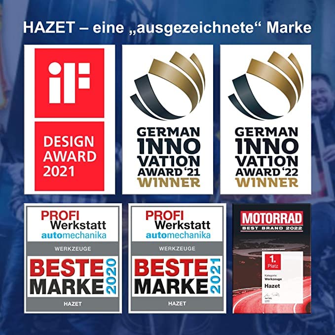 Hazet 2193-1 Professional Bending Tool for Metal & Pipe - Heavy Duty Workshop & DIY Projects