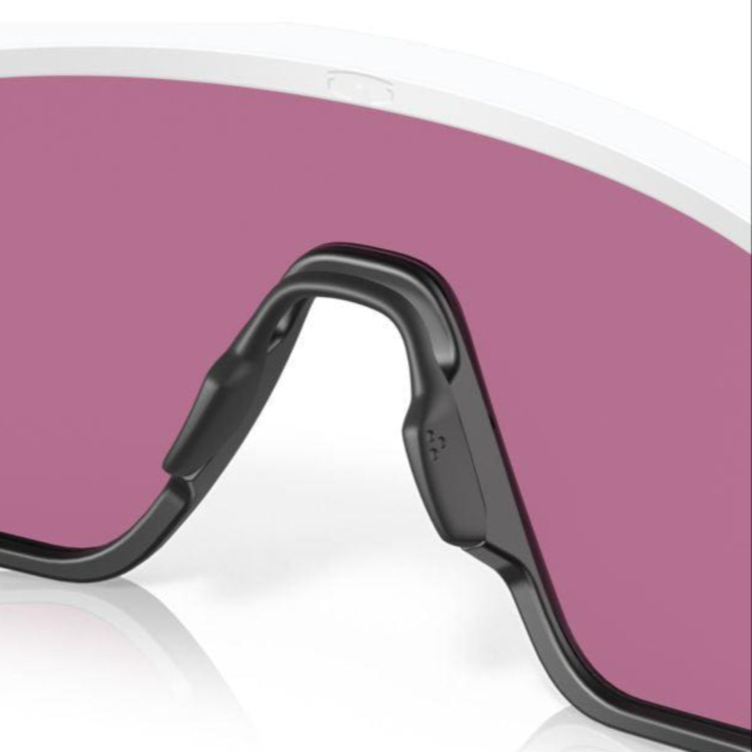 Oakley BXTR Matte White/Prizm Road Sunglasses 0OO9280 928002 - Polarized Sports & Driving Shades for Men & Women