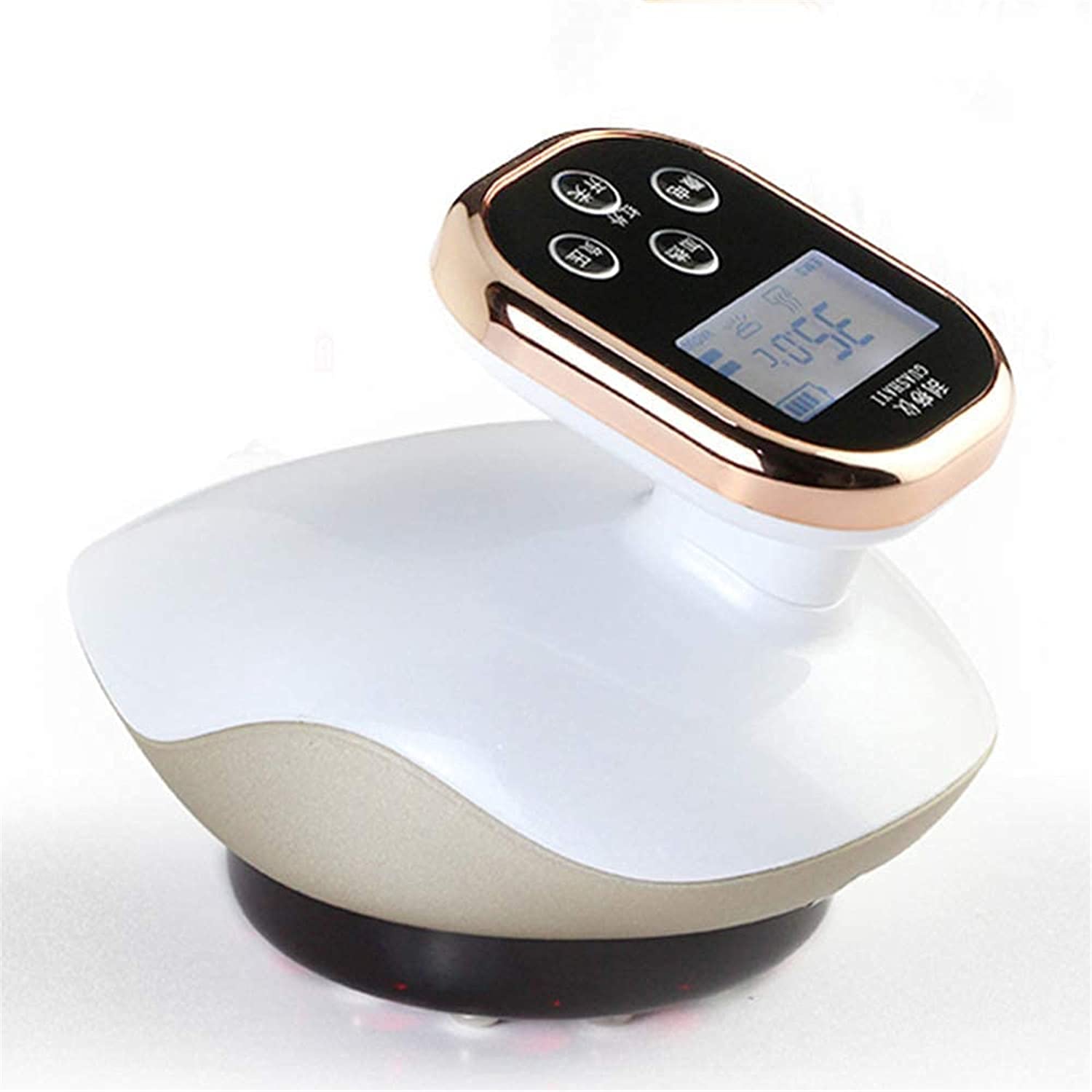Electric Cupping Massager for Back Pain Relief - Negative Pressure & Heat Therapy - Portable Muscle Relaxation Device for Home & Office Use - Perfect for Sore Muscles, Stress Relief & Relaxation