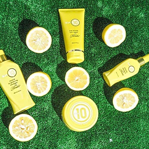 It's a 10 Haircare Miracle Leave-In Conditioner for Blondes - 4 oz (Pack of 5) | Hydrating & Repairing Treatment for Color-Treated Hair | Perfect for Daily Use, Salon Results at Home