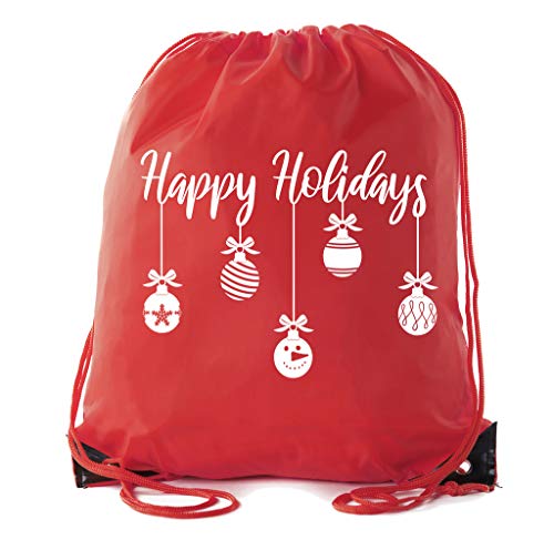 Happy Holidays-Red
