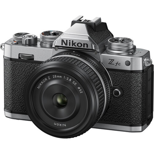 Nikon Z fc Mirrorless Digital Camera with 28mm Lens Kit - Compact Retro Style for Travel, Vlogging & Street Photography | 4K Video & 20.9MP Sensor