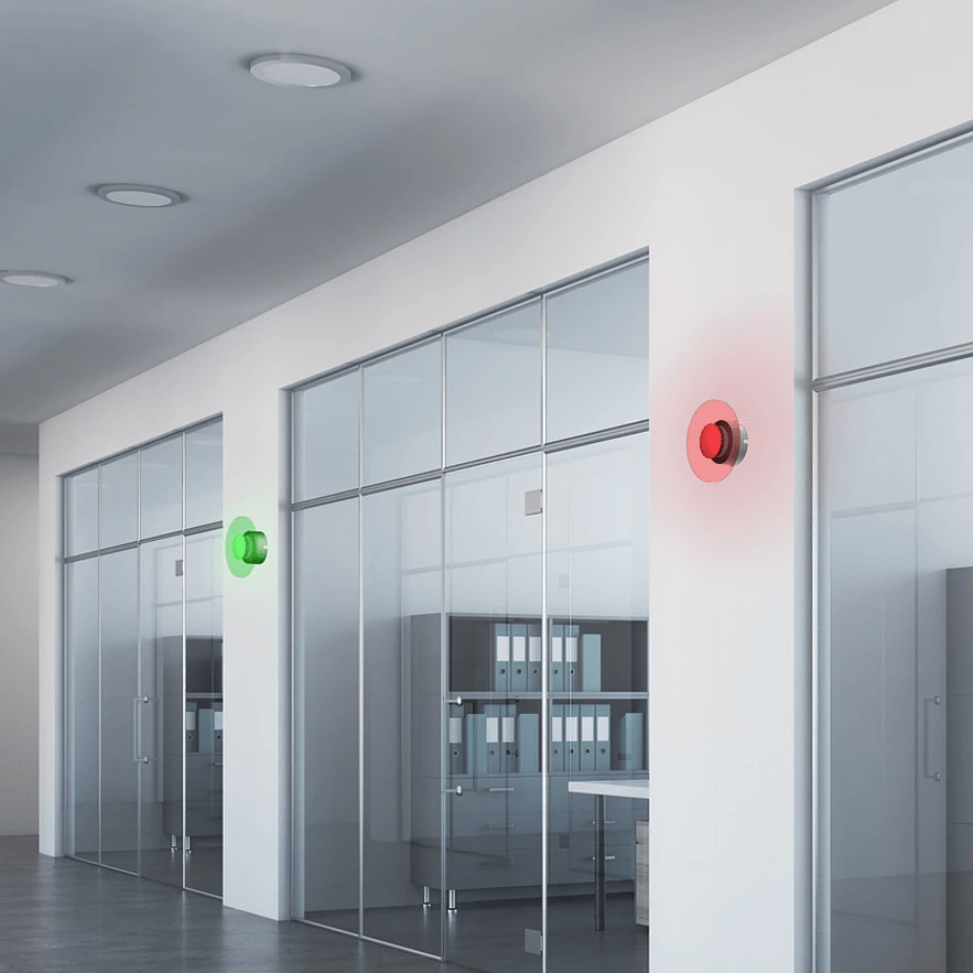 Smart Meeting Room Lamp with RJ45 Connection & Remote Control - Single Power Supply for Office, Conference Room & Workspace Lighting