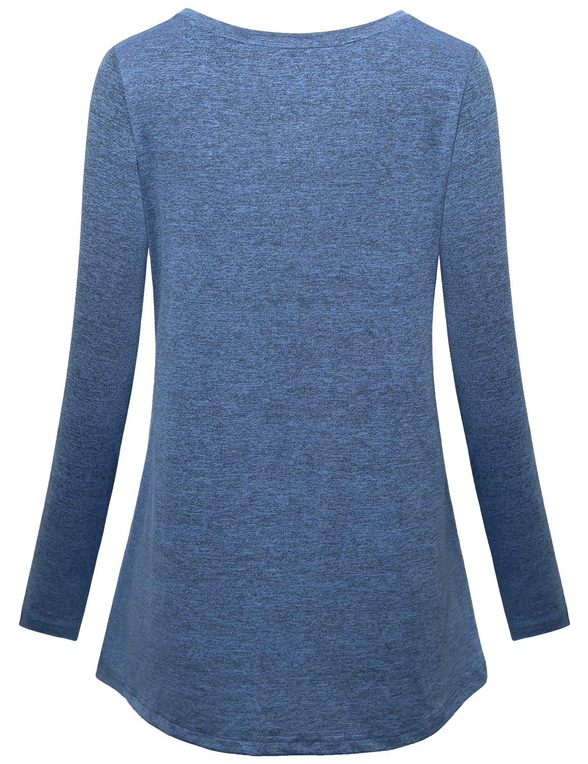 Miss Fortune Women's Workout Tops - Breathable Moisture Wicking Active Shirts for Yoga, Running, Hiking & Gym | Perfect for Fitness Training & Outdoor Activities