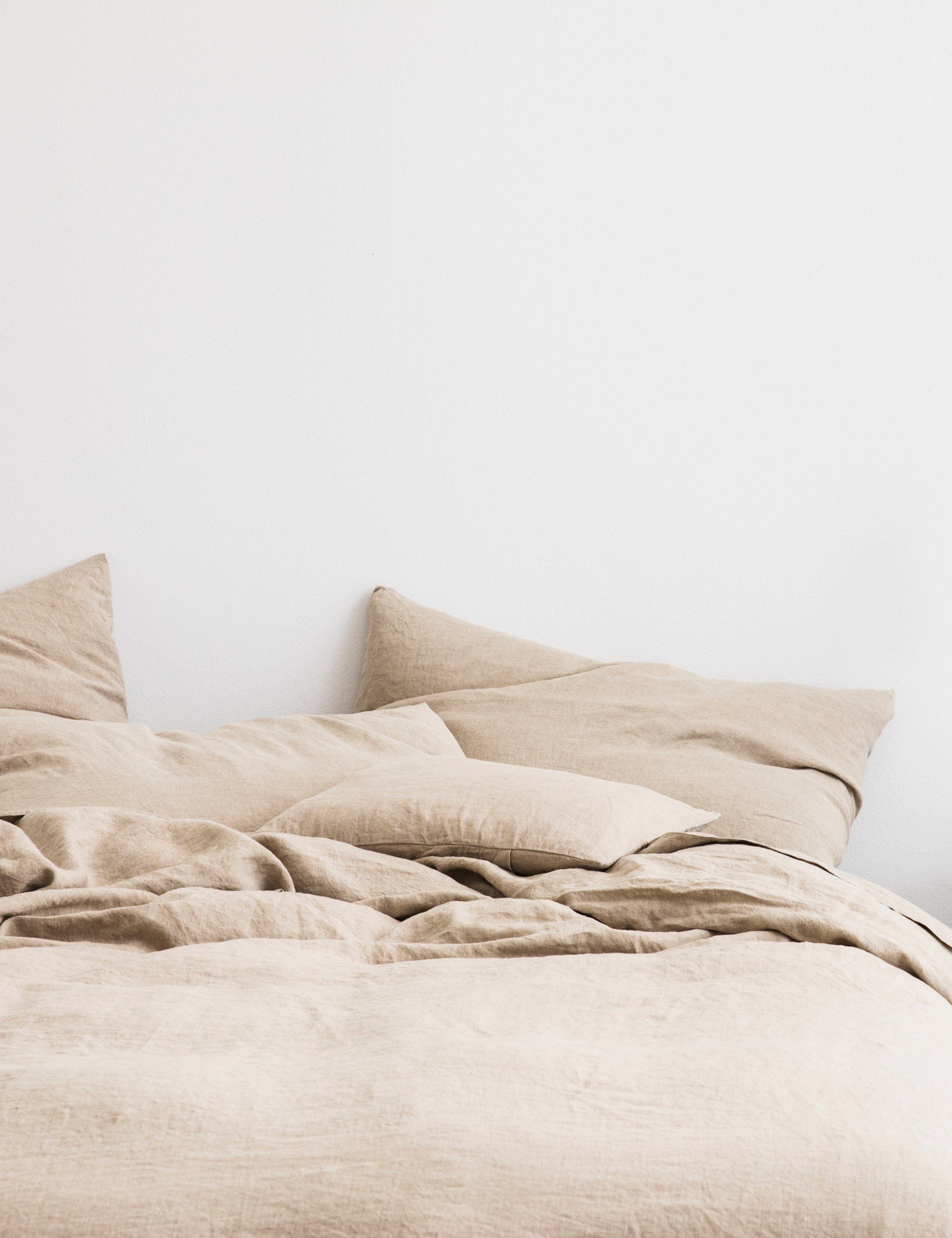 Premium European Flax Linen Duvet Cover Set by Cultiver - Breathable & Hypoallergenic Bedding for All Seasons - Perfect for Master Bedroom, Guest Room & Vacation Homes