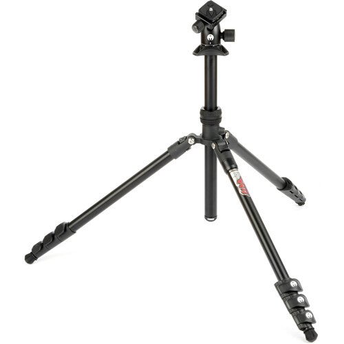 3 Legged Thing Patti 2.0 Compact Magnesium Travel Tripod with AirHed Mini Ball Head - Lightweight & Sturdy for Photography & Videography - Perfect for Travel, Hiking & Outdoor Adventures (Darkness)