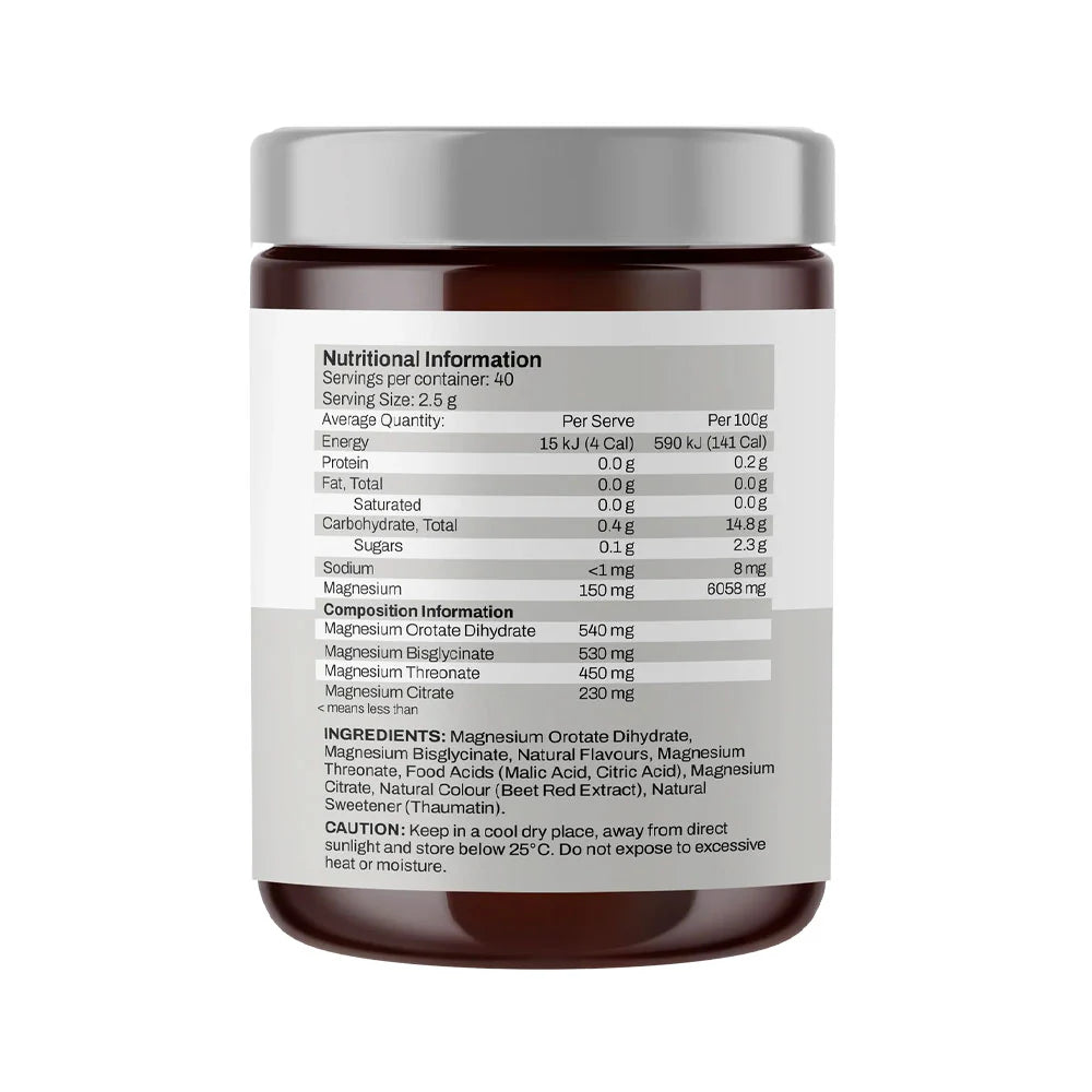 ATP Science Magx4 Magnesium Supplement for Muscle Recovery, Sleep & Stress Relief - Supports Energy & Relaxation - Ideal for Athletes, Fitness Enthusiasts & Busy Professionals