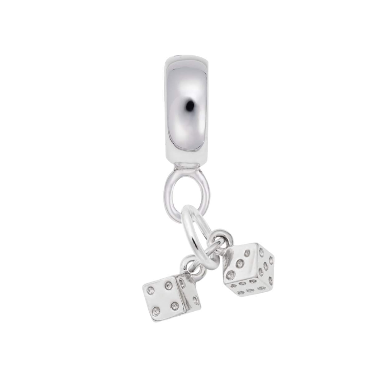 Dice Charm Dangle Beads for Jewelry Making - DIY Bracelets & Necklaces - Perfect for Crafting, Gifts, and Party Favors