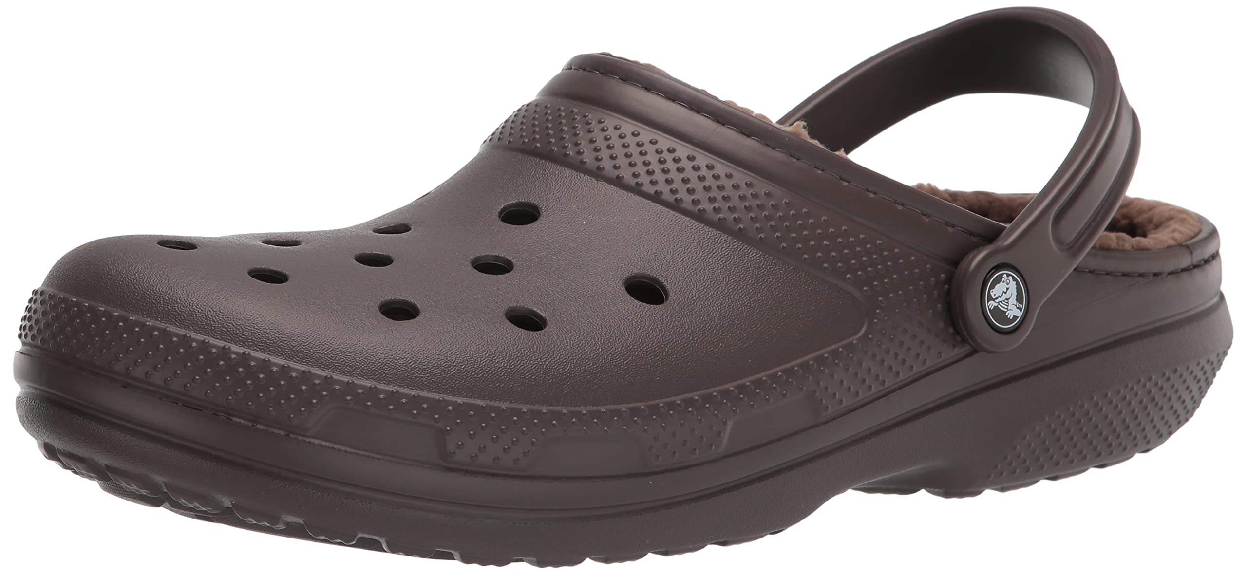 Crocs Unisex-Adult Classic Lined Clog | Fuzzy Warm Winter Slippers for Men & Women | Indoor & Outdoor Comfort for Home, Office & Travel