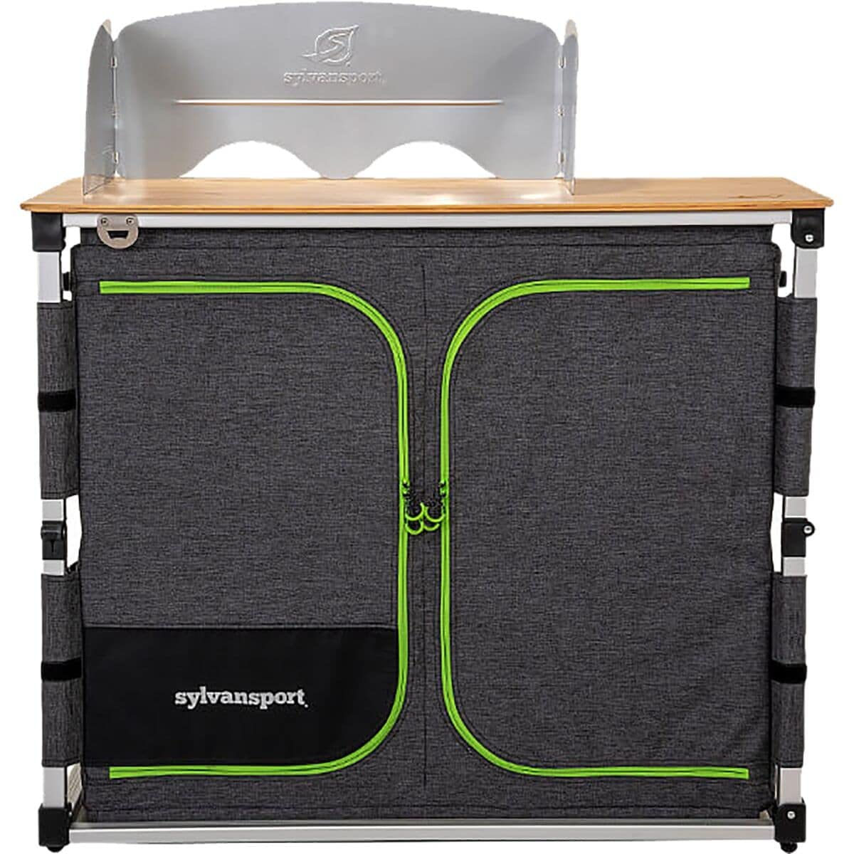 SylvanSport Portable Camp Kitchen for Outdoor Cooking | Compact & Easy Cleanup | Perfect for Camping, Tailgating, BBQs & Glamping | Essential Camping Gear | Dine-O-Mite Small Version | Ideal for RV Trips, Picnics & Backyard Parties