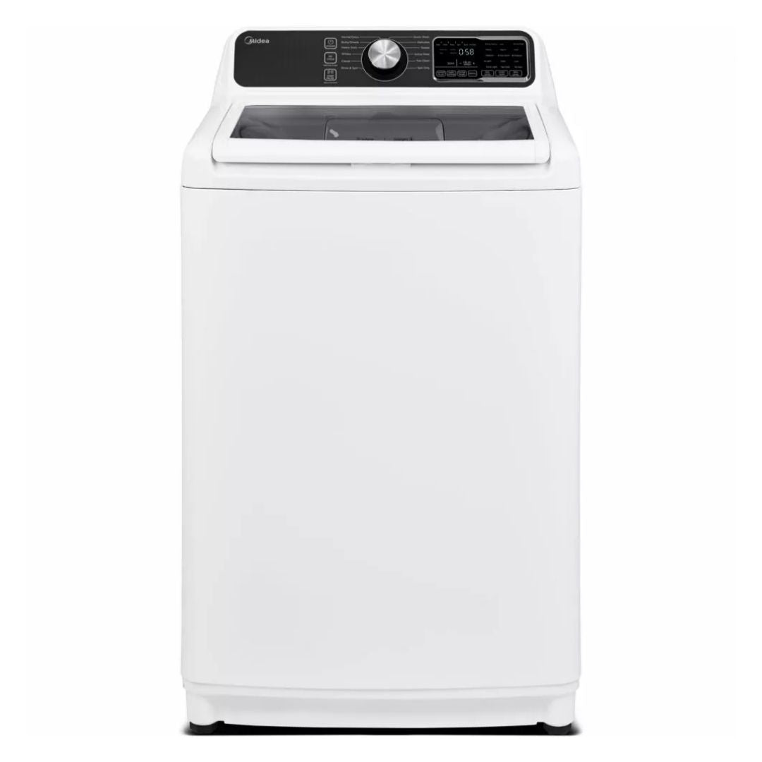 Midea 4.5 Cu. Ft. Top Load Washing Machine with Agitator - Energy Efficient White Washer (MLV45N3BWW) for Laundry Room, Apartment & Small Spaces