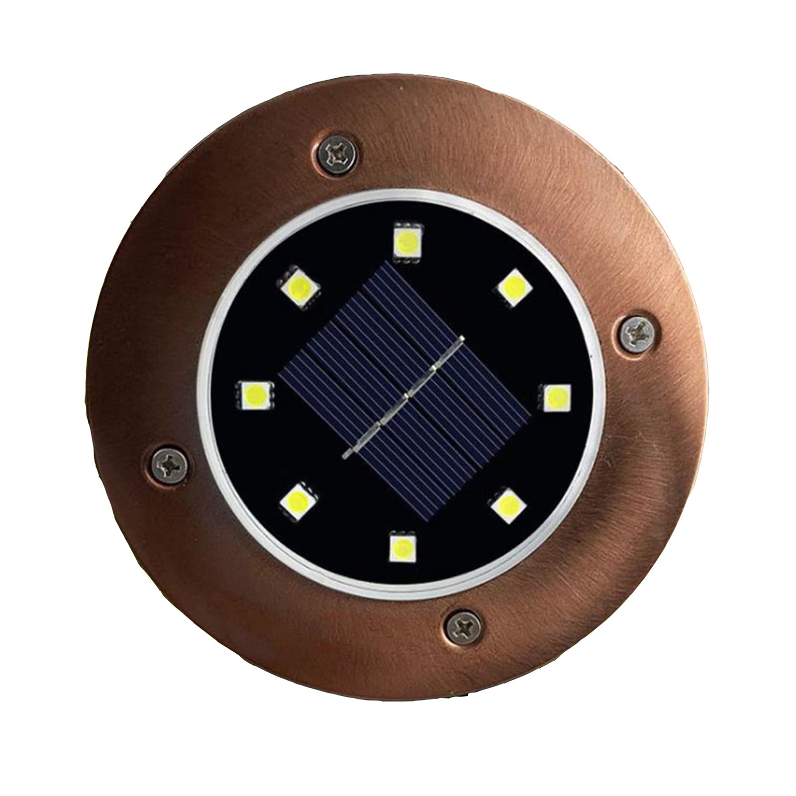 QTQHOME 7 LED Solar Spotlights Outdoor - Waterproof IP65 Solar Powered Garden Lights with Color Changing for Lawn, Footpath, Courtyard | Perfect for Landscape Lighting, Pathway Illumination, and Backyard Decoration