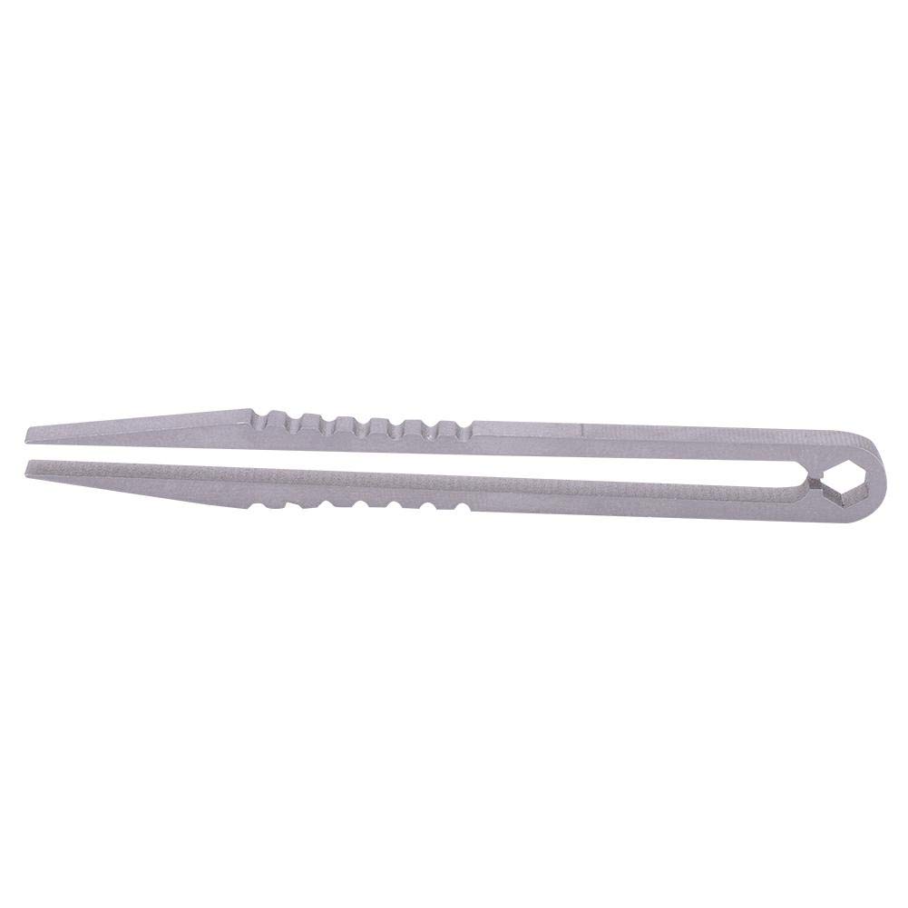 EDC Tweezers & Pry Bar - Multifunctional Alloy Mini Portable Tweezers Tool for Outdoor Survival, Travel, Hiking, Camping & Emergency Kits | Perfect for Gear Repair, First Aid & Everyday Carry Essentials