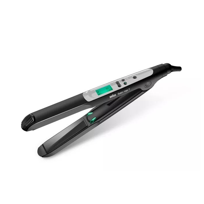 Braun Satin Hair 7 SensoCare Hair Straightener - Professional Ionic Ceramic Flat Iron for Smooth & Shiny Hair - Perfect for Home & Salon Styling