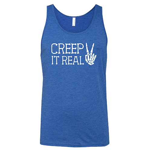 Creep It Real Halloween T-Shirt - Funny Spooky Unisex Tee for Men & Women - Perfect for Halloween Parties, Costume Contests & Everyday Wear