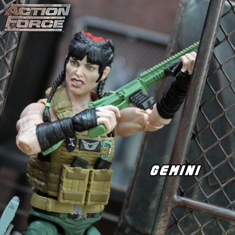 Action Force Series 3: Gemini Action Figure - Collectible Military Toy for Adults & Kids - Perfect for Display, Play, and Cosplay Scenes