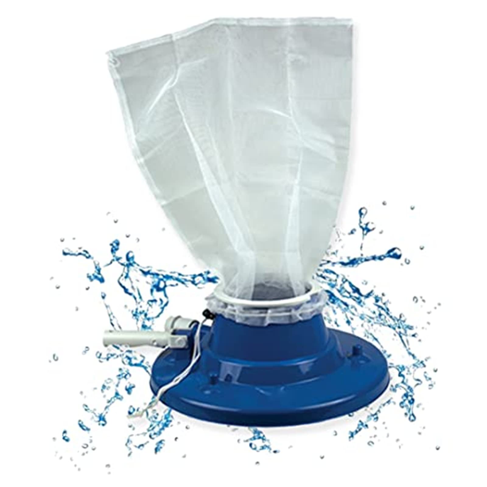 JYKCBP Handheld Pool Vacuum Cleaner - Powerful Swimming Pool Cleaning Tool with Spinning Wheel Brush for Ponds, Water Parks & Home Pools | Removes Leaves, Debris & Dirt | Ideal for In-Ground & Above Ground Pools
