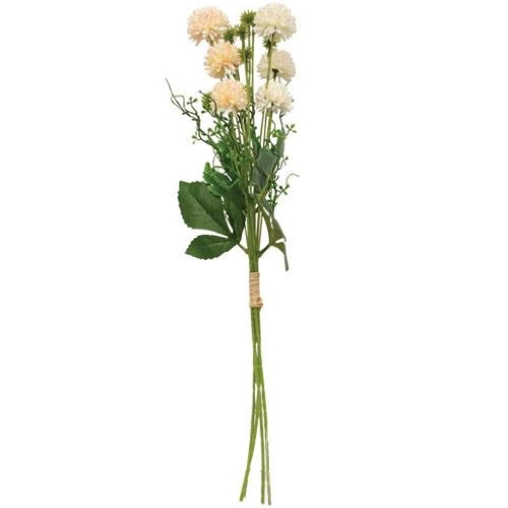 24' Apricot & Cream Wildflower & Thistle Spray - Perfect for Wedding Bouquets, Home Decor & Floral Arrangements
