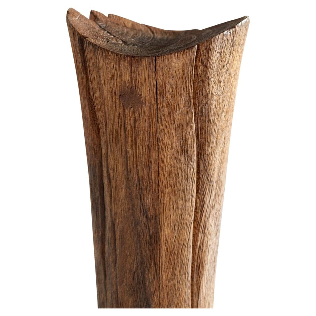 Cyan Design 11291 Balance Sculpture in Pecan Finish - Small Modern Home Decor for Living Room, Office, or Meditation Space