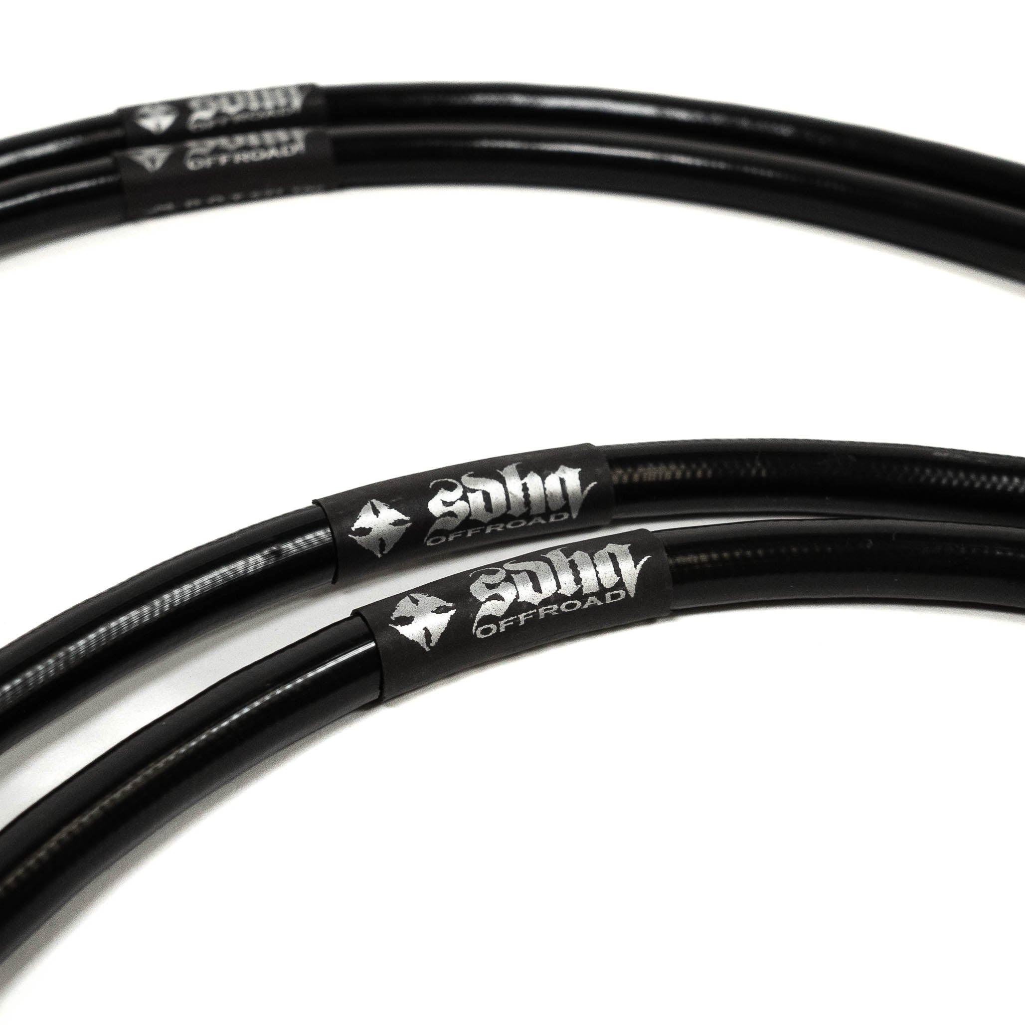 2005-2023 Toyota Tacoma SDHQ Off-Road Brake Line Kit - Stainless Steel Braided Lines for Enhanced Performance (Ideal for Off-Roading, Rock Crawling & Heavy-Duty Towing)