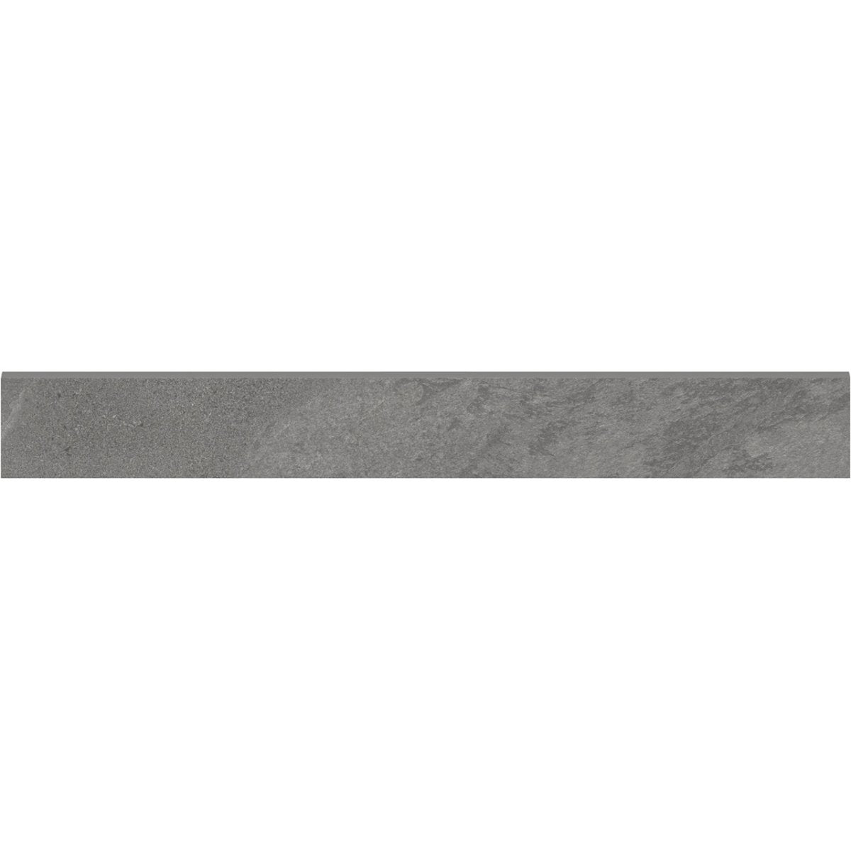 3-Pack 24-Inch Nord Chromium Matte Porcelain Bullnose Tile - Perfect for Kitchen Backsplash, Bathroom Walls & Shower Surrounds