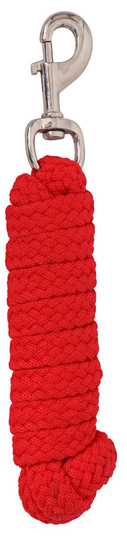Premium Blue Braided Horse Lead Rope - Durable & Soft Nylon for Training, Grooming & Show - Perfect for Equestrian, Stable & Trail Riding