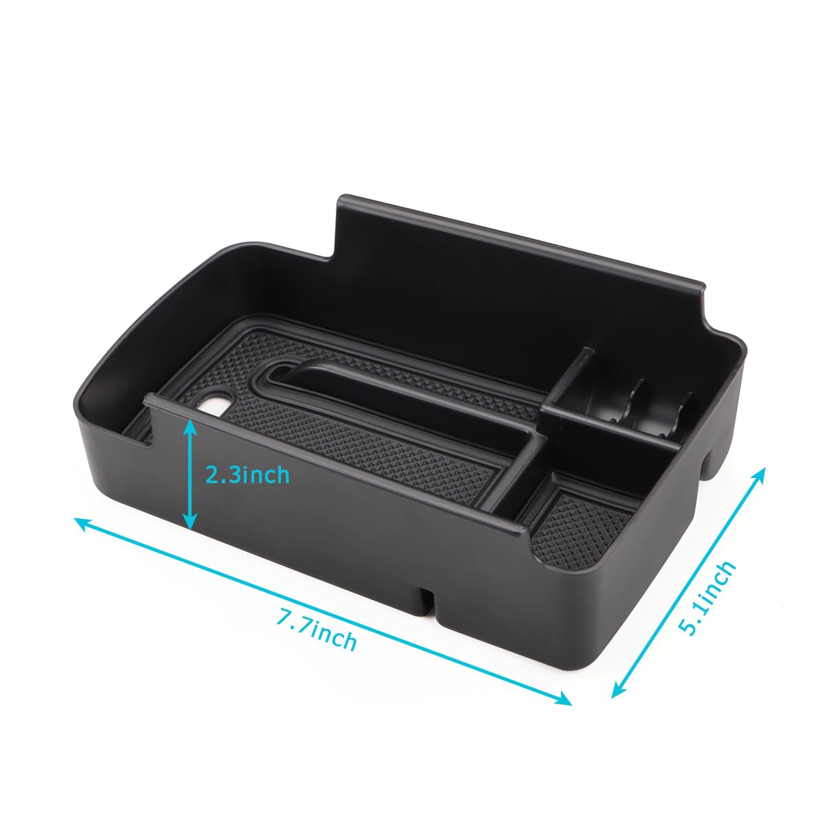 2024-2025 Chevy Trax & Buick Envista/Encore Center Console Organizer Tray - Armrest Storage Box Insert for Car Accessories - Perfect for Road Trips, Daily Commute & Organization