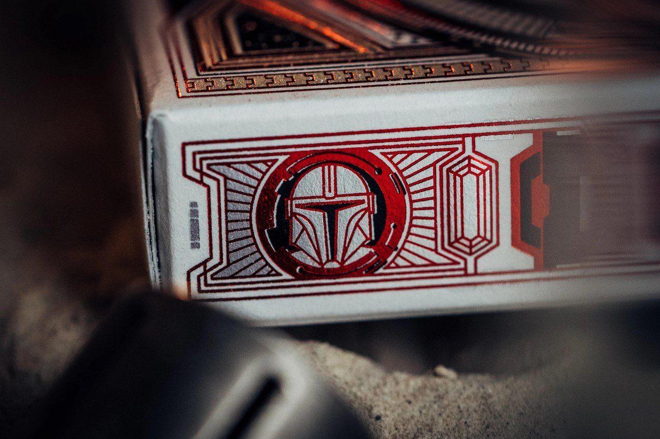 Premium Mandalorian Themed Playing Cards by Theory11 - Star Wars Collectible Deck for Card Games, Magic Tricks, and Gift Giving