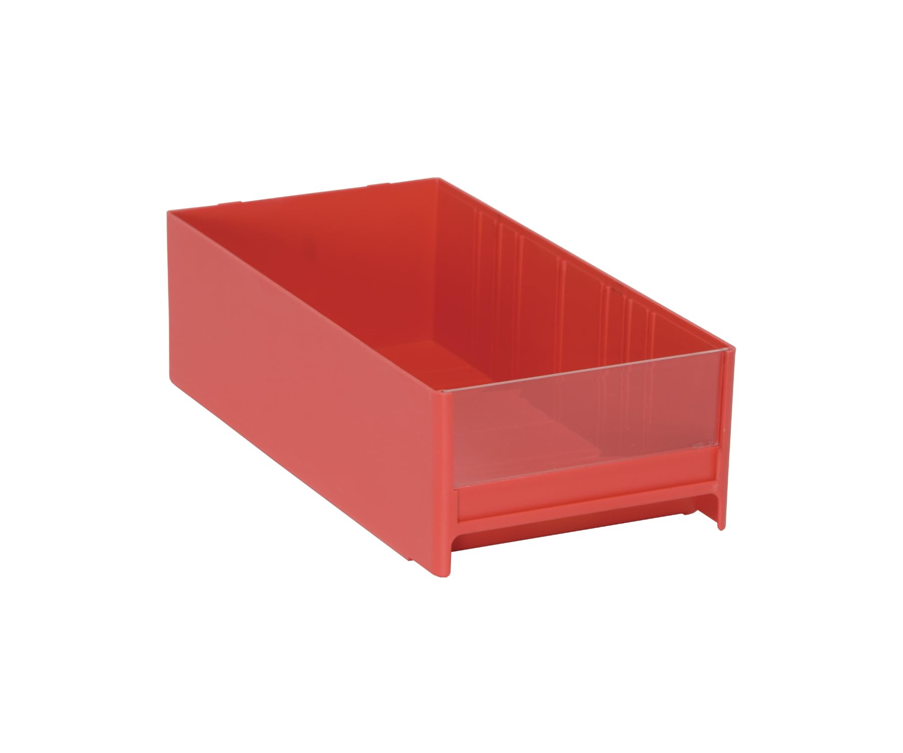 Quantum Storage Systems IDR204RD Cabinet Drawers Organizer - 24 Pack Red Plastic Bins 11