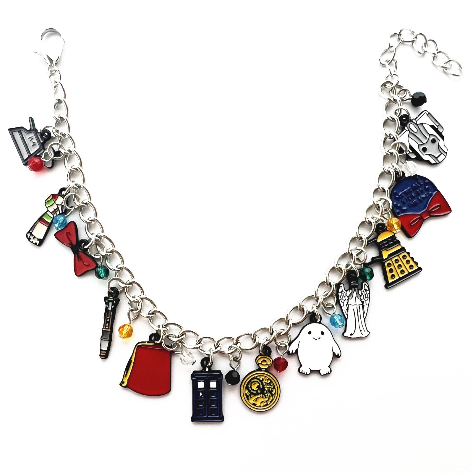STKTFKK Anime Metal Zinc Alloy Charm Bracelet - Unique Original Design Unisex Jewelry for Men & Women | Perfect for Cosplay, Gift Giving, and Anime Enthusiasts