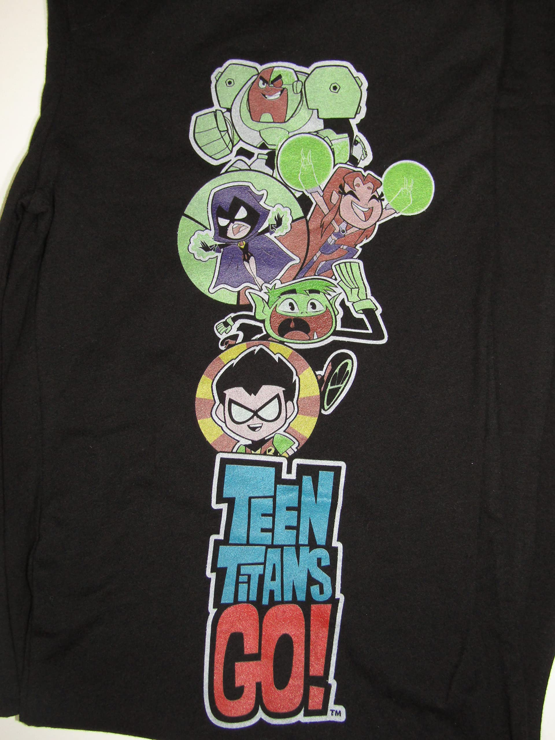 Teen Titans Go Men's Graphic Sleep Pants - Black for Lounge & Home
