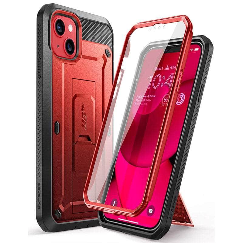 SUPCASE UB Pro Rugged Holster Case for iPhone 14 - Full Body Protection with Kickstand | Perfect for Outdoor, Work & Active Lifestyles