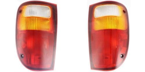 Go-Parts - Pair of CAPA Certified Replacement Tail Lights for 2001-2010 Mazda B3000 (Left & Right) - Perfect Fit for Driver & Passenger Side - Model MA2800114C/MA2801114C - Ideal for Night Driving, Enhanced Safety & Vehicle Restoration Projects