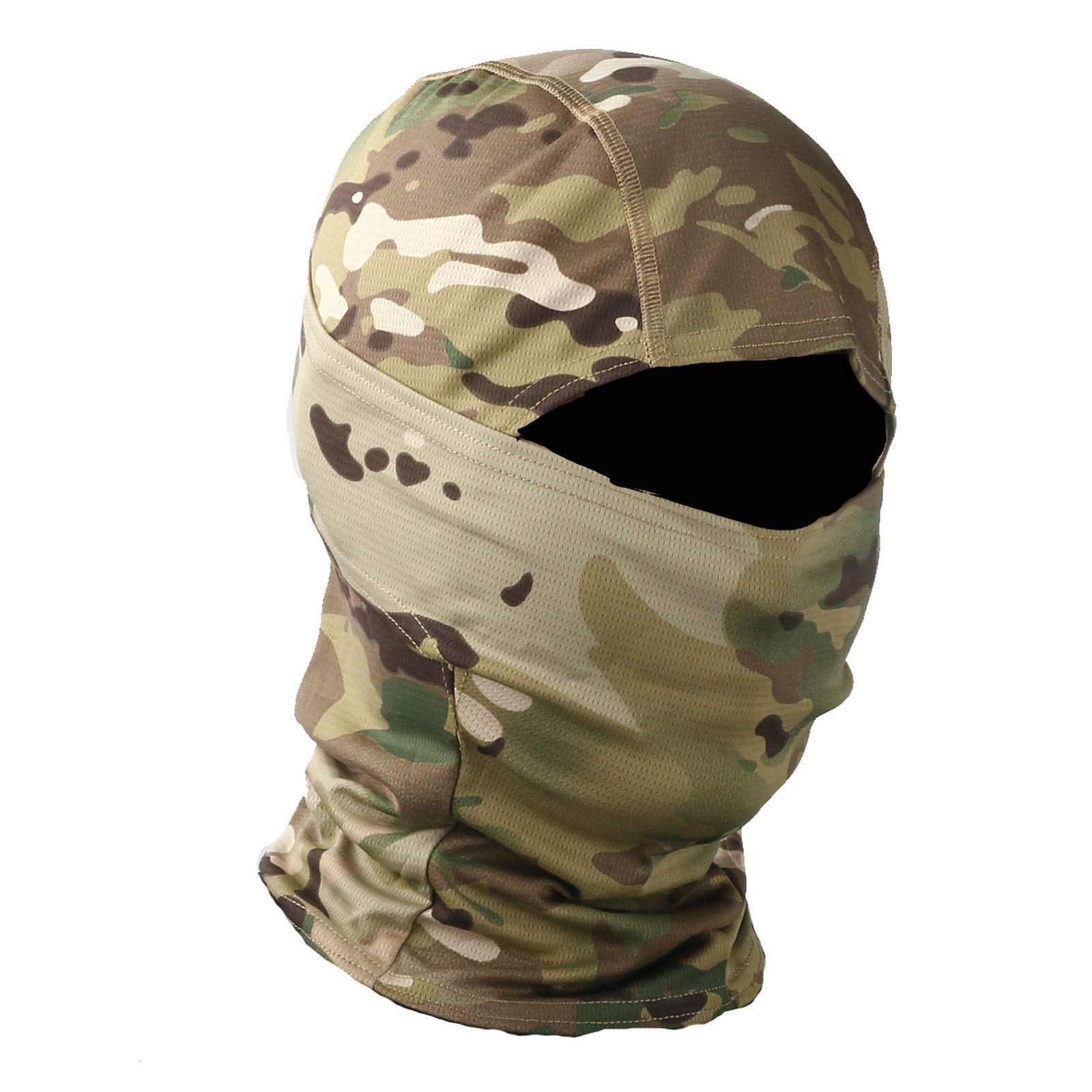 STARTAIKE Balaclava Face Mask - UV Protection, Windproof Tactical Hood for Skiing, Cycling, Outdoor Fishing & Hunting - Camouflage Design for All-Weather Protection & Adventure Activities