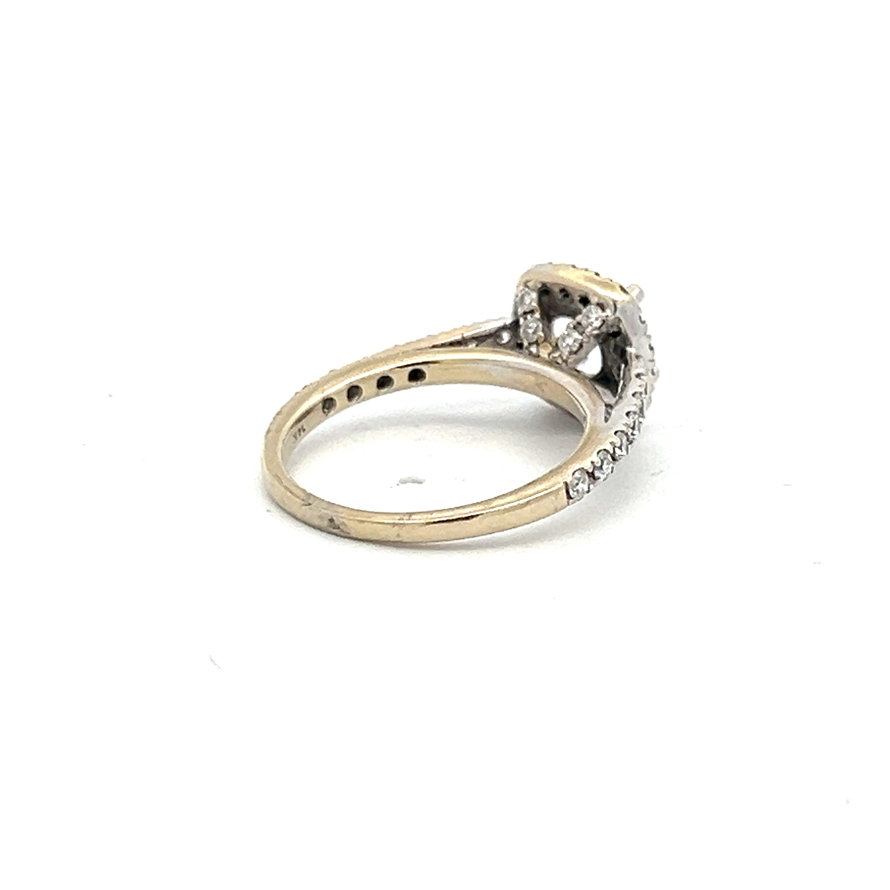 0.45 Carat Round Brilliant G SI1 Diamond Engagement Ring - 14K White Gold Semi Mount Setting for Wedding Proposal, Anniversary Gift & Bridal Jewelry