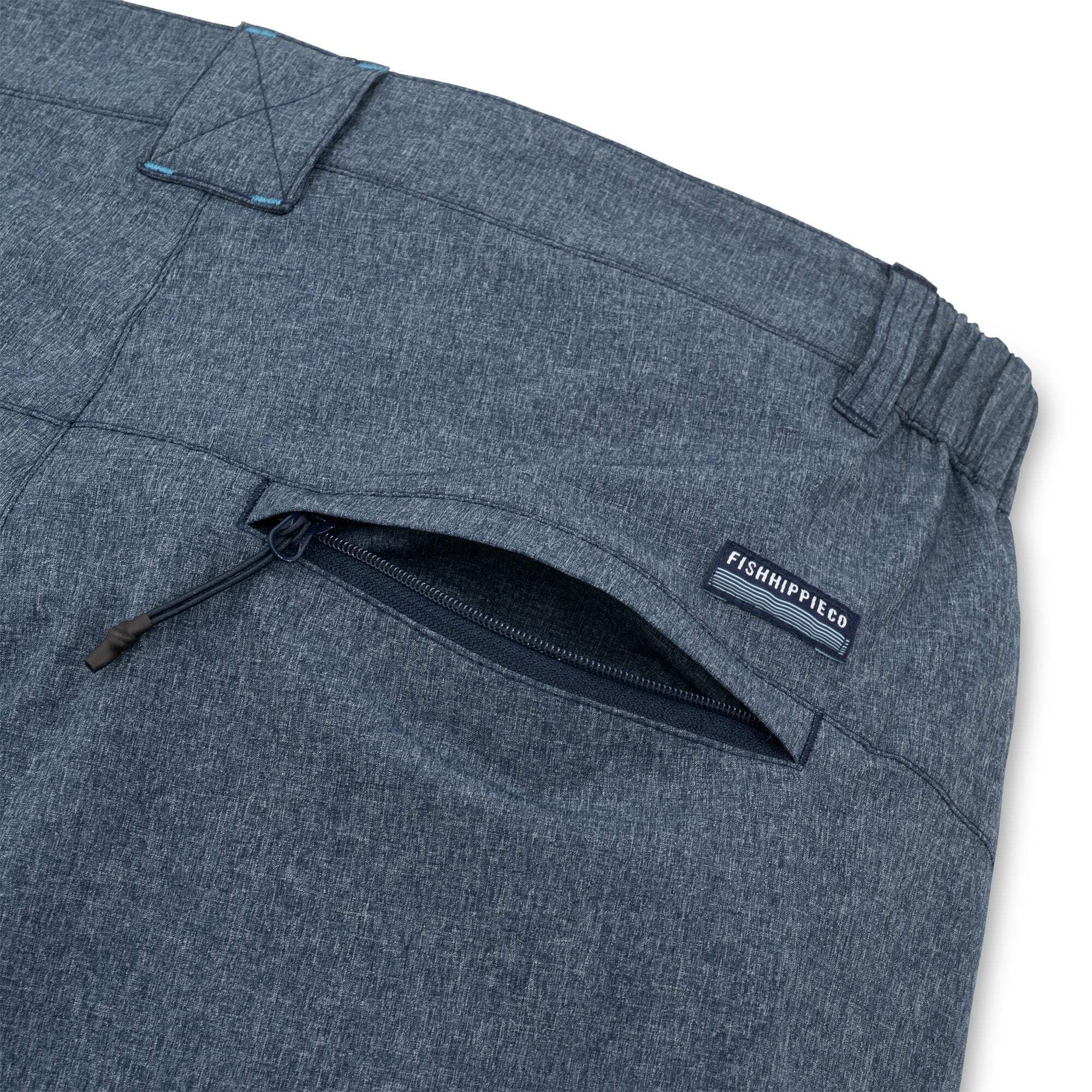 Fish Hippie Waterside Tech Short - Quick-Dry Men's Swim Shorts for Beach, Pool & Water Sports | UPF 50+ Sun Protection