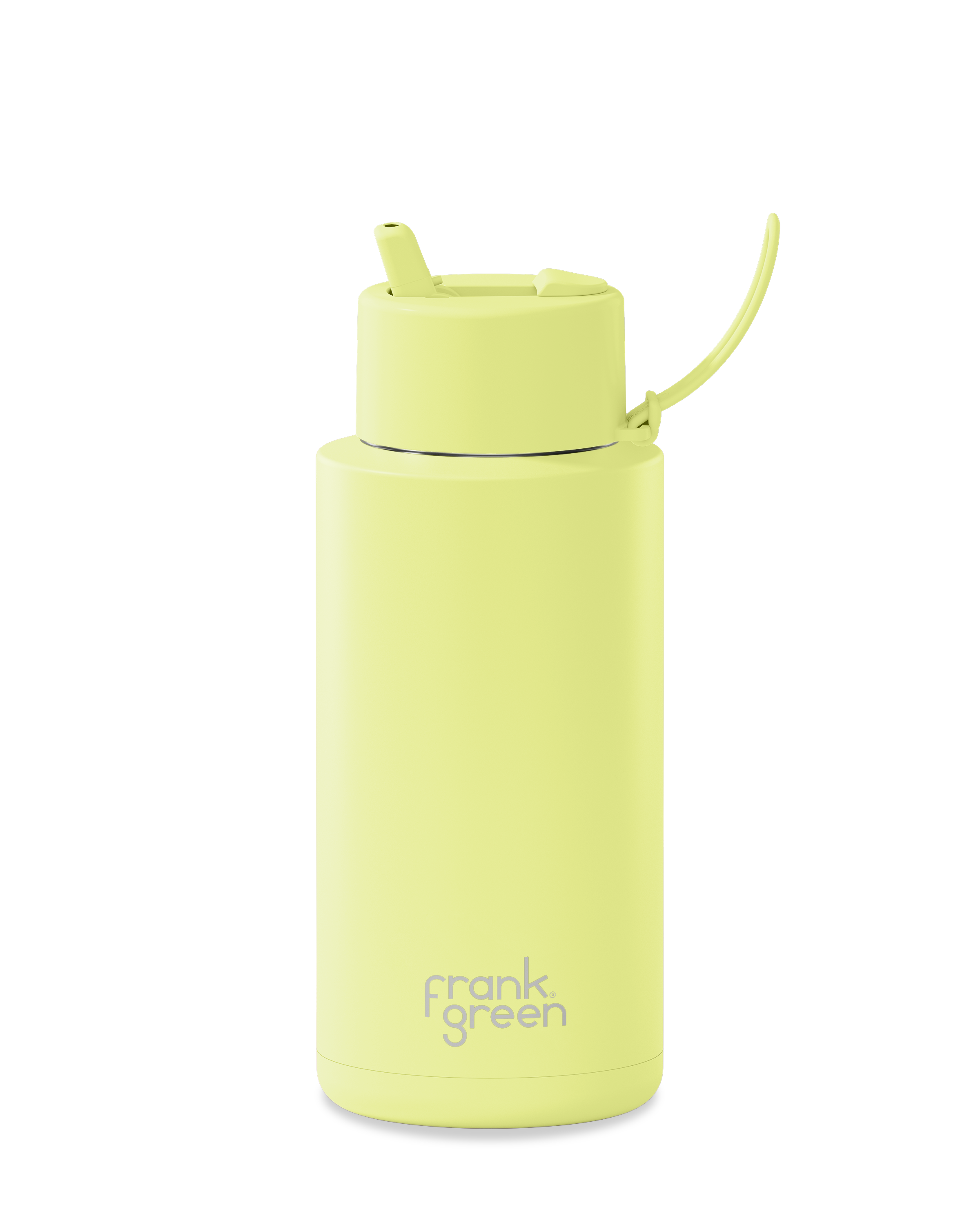 Glow Ceramic Reusable Water Bottle 34oz (1000ml) - Insulated, Leak-Proof & Eco-Friendly for Gym, Hiking & Everyday Hydration