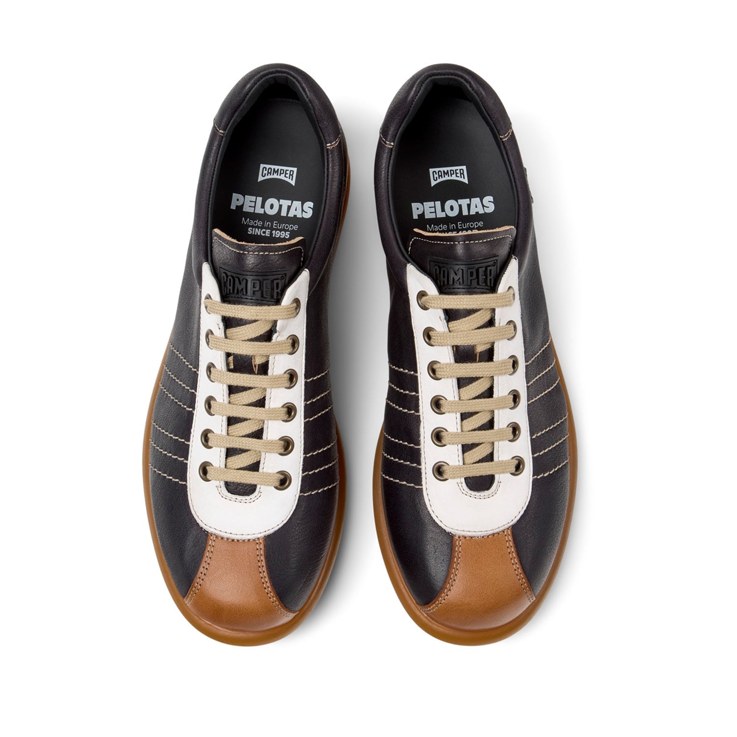Camper Men's Pelotas Ariel Sneakers - Comfortable Multi-Color Casual Shoes for Walking, Travel & Everyday Wear