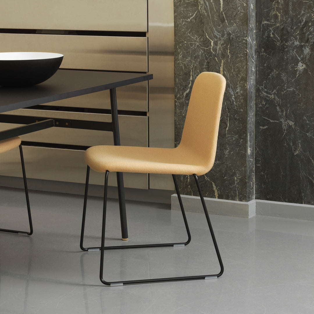 Just Chair - Premium Steel Fully Upholstered Stackable Chair for Office, Dining Room & Conference | Durable & Comfortable Seating Solution