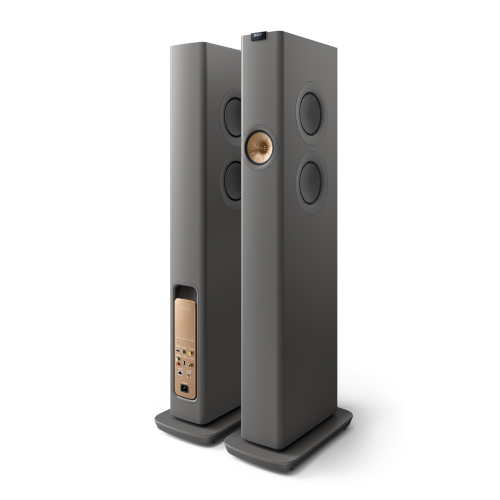 KEF LS60 Wireless Floorstanding Speakers - High-Fidelity Audio System for Home Theater & Music Listening | Perfect for Living Rooms, Studios & Audiophile Setups