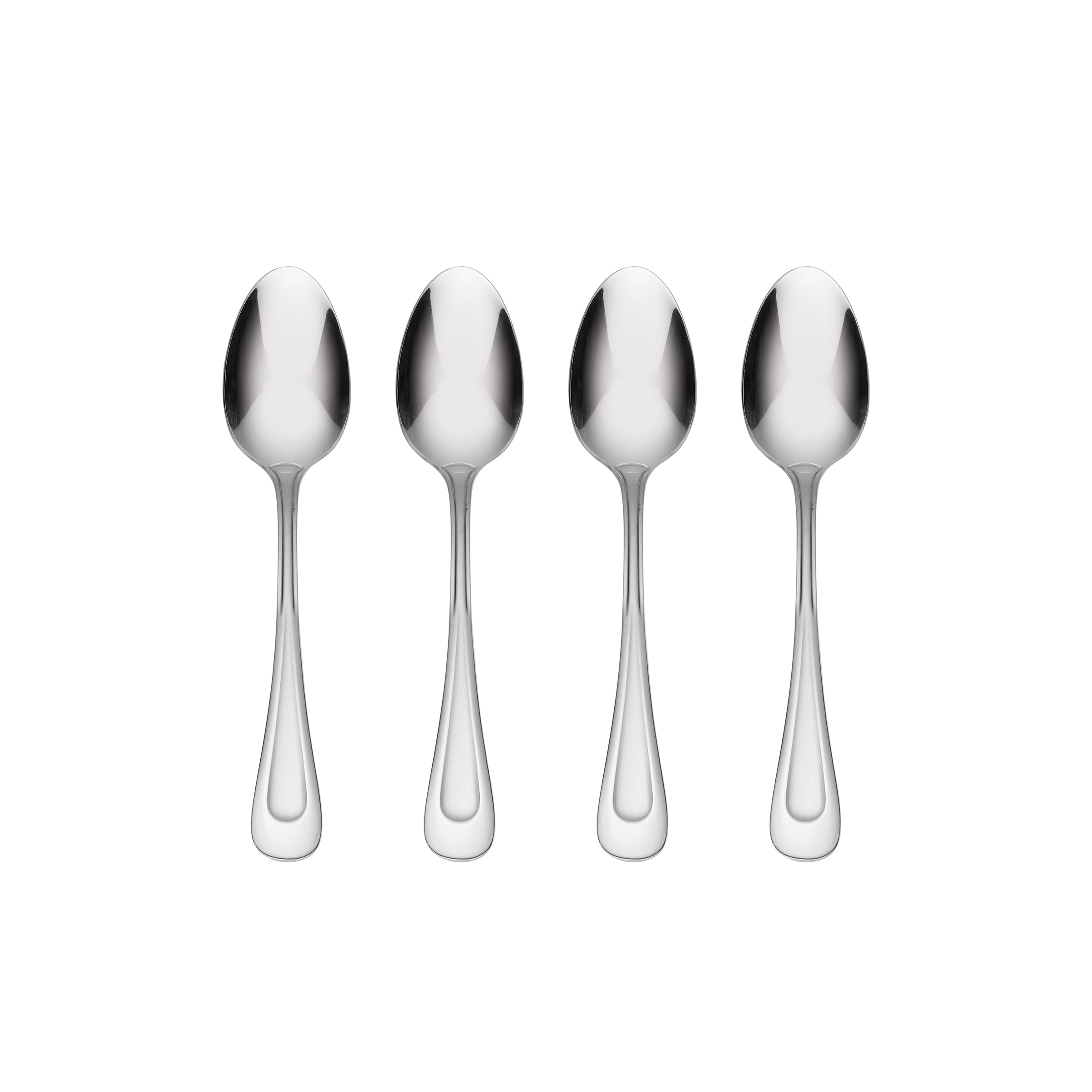Premium Satin Sand Dune Teaspoon Set of 4 - Elegant Stainless Steel Tea Spoons for Coffee, Dessert, and Tea Party - Perfect for Home, Restaurant, and Gift Giving
