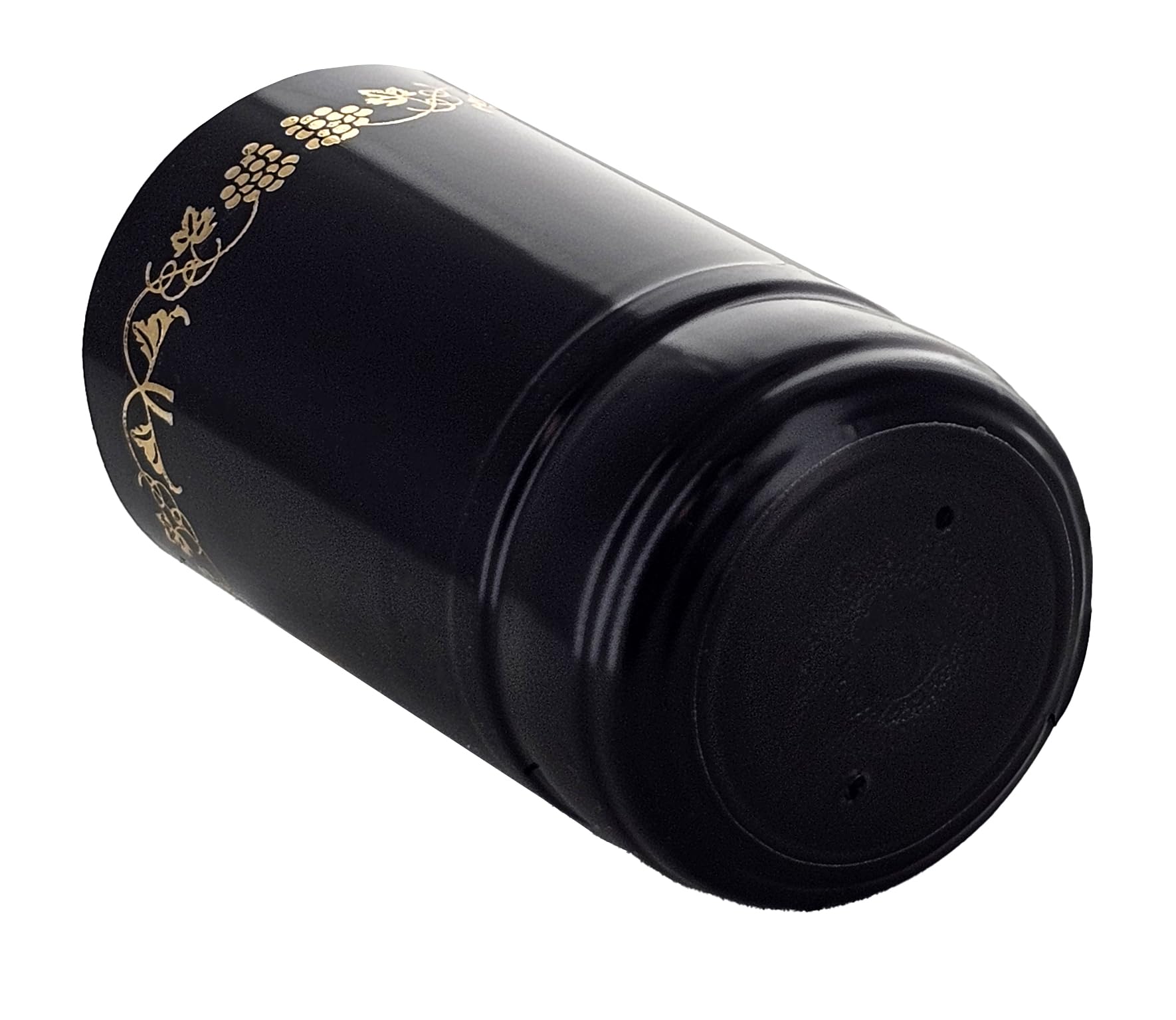 Home Brew Ohio Black & Gold Grape PVC Shrink Capsules - 8000 Count for Wine Bottles, DIY Brewing & Bottling Projects
