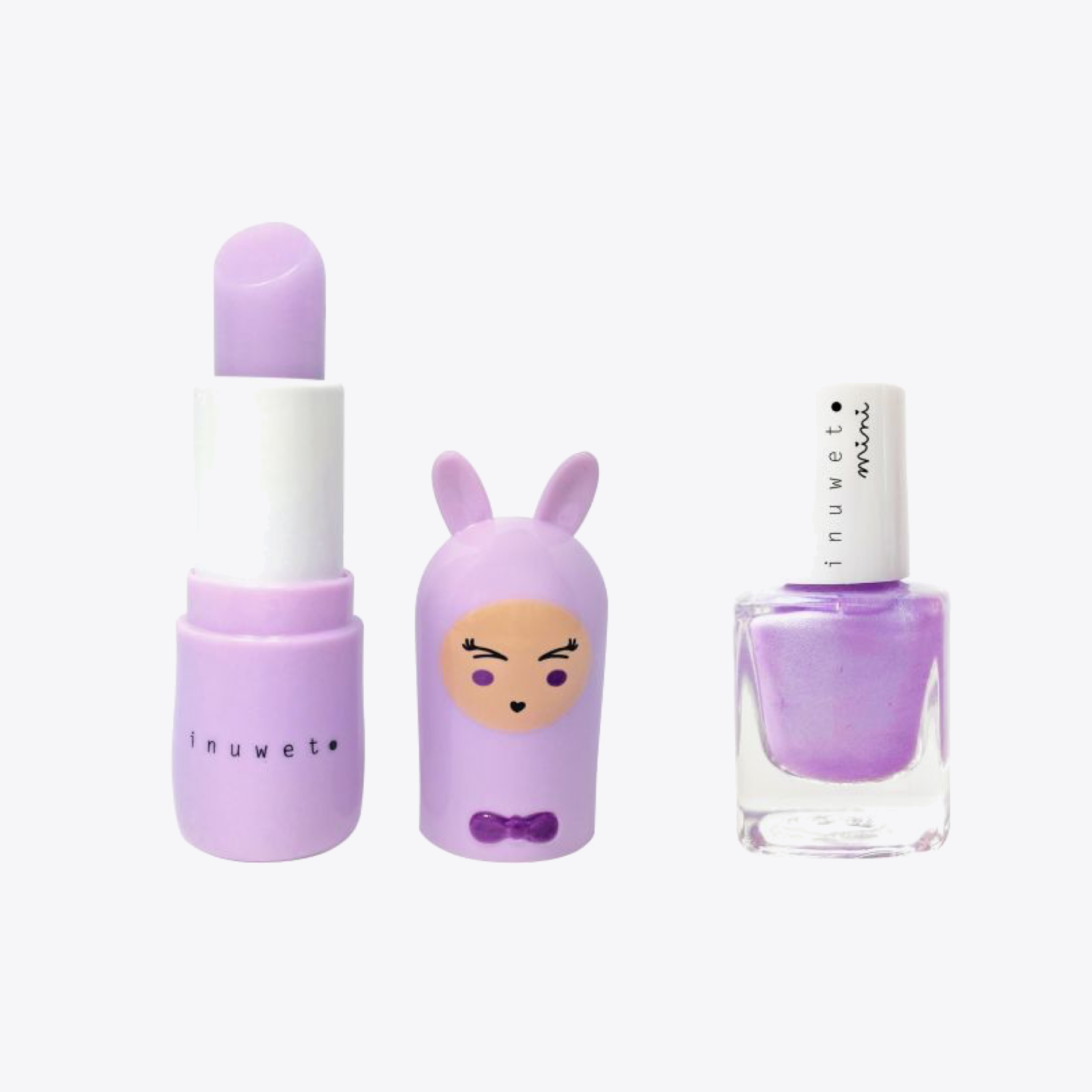 Moisturizing Lip Balm & Long-Lasting Nail Polish Set - Hydrating Purple Tinted Lip Care & Vibrant Purple Nail Enamel for Dry Lips & Manicure | Perfect for Daily Use, Gift Giving & Beauty Routine