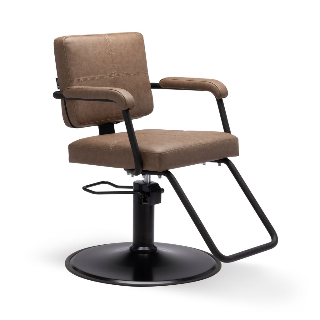Lanvain Blake Styling Chair 63 - Modern Salon Styling Chair for Hairdressers & Barbers | Perfect for Salon, Spa & Home Use
