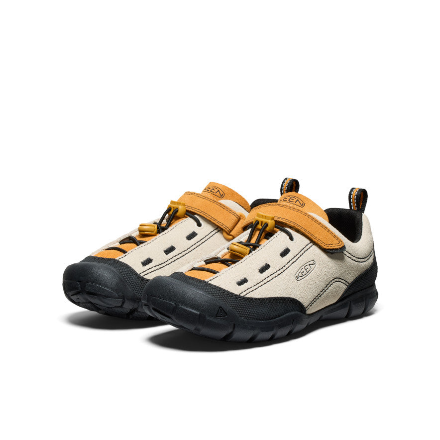 Big Kids' Jasper II Sneakers - Lightweight & Comfortable Birch/Oak Buff Shoes for Boys & Girls - Perfect for School, Running & Everyday Wear