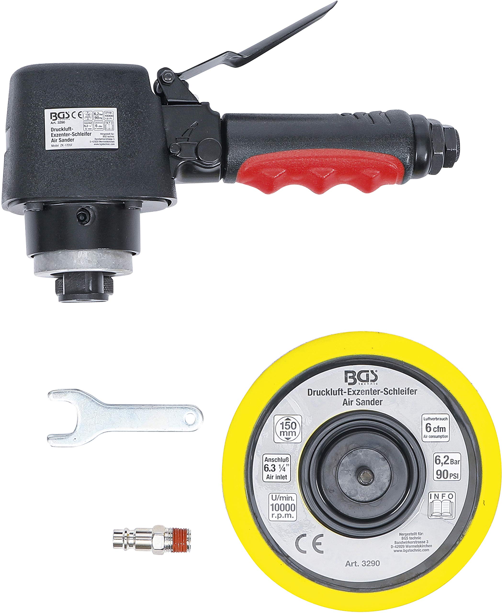 BGS 3290 Air Grinder - Professional Pneumatic Die Grinder for Metalworking, Woodworking & Automotive Repair | High-Speed Air-Powered Tool for Grinding, Sanding & Polishing